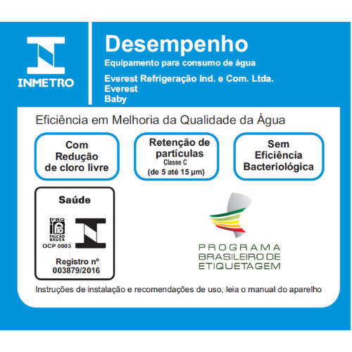 Purificador De Água Everest Baby Cereja - Lojas Mariano