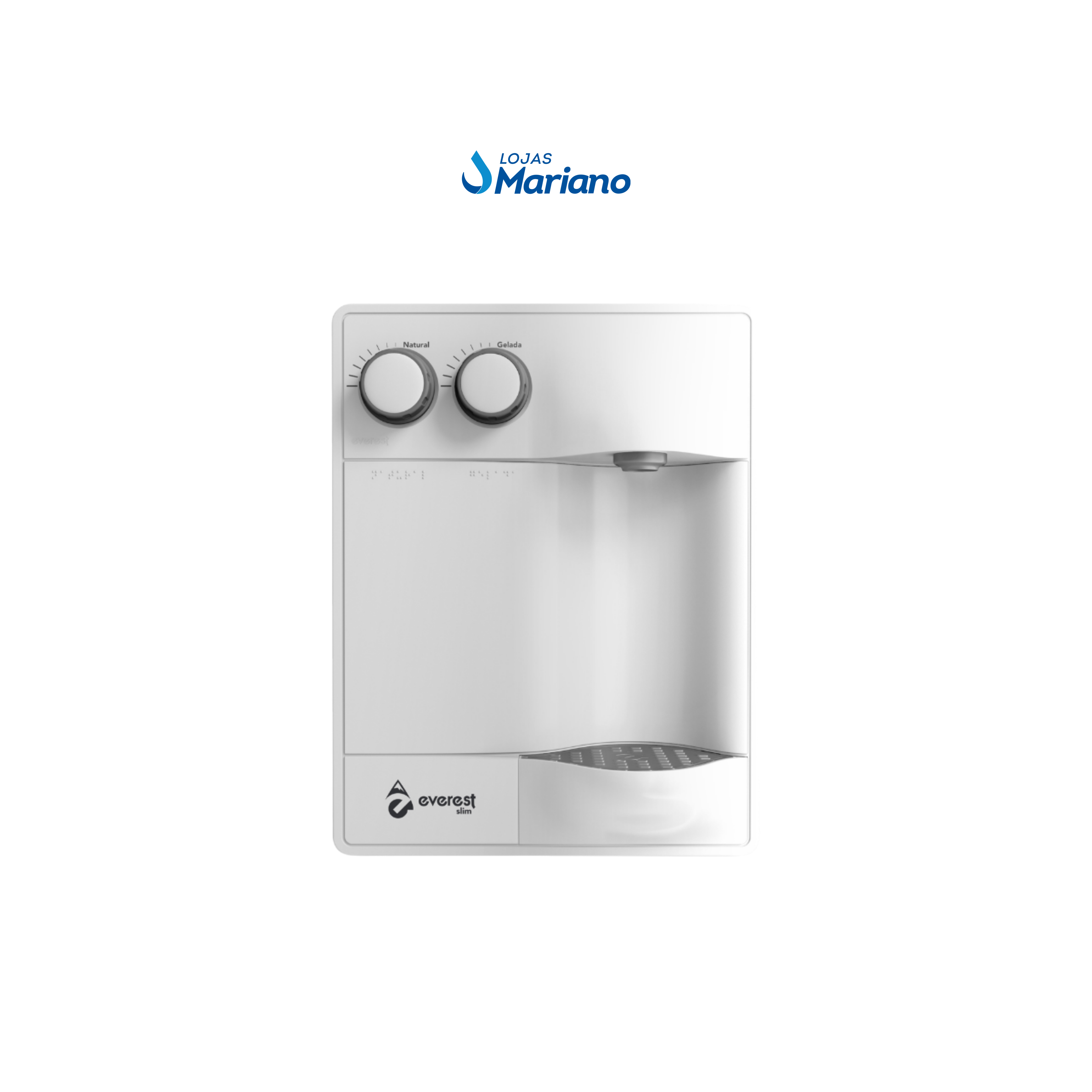 Purificador De Água Everest Slim Branco - Lojas Mariano