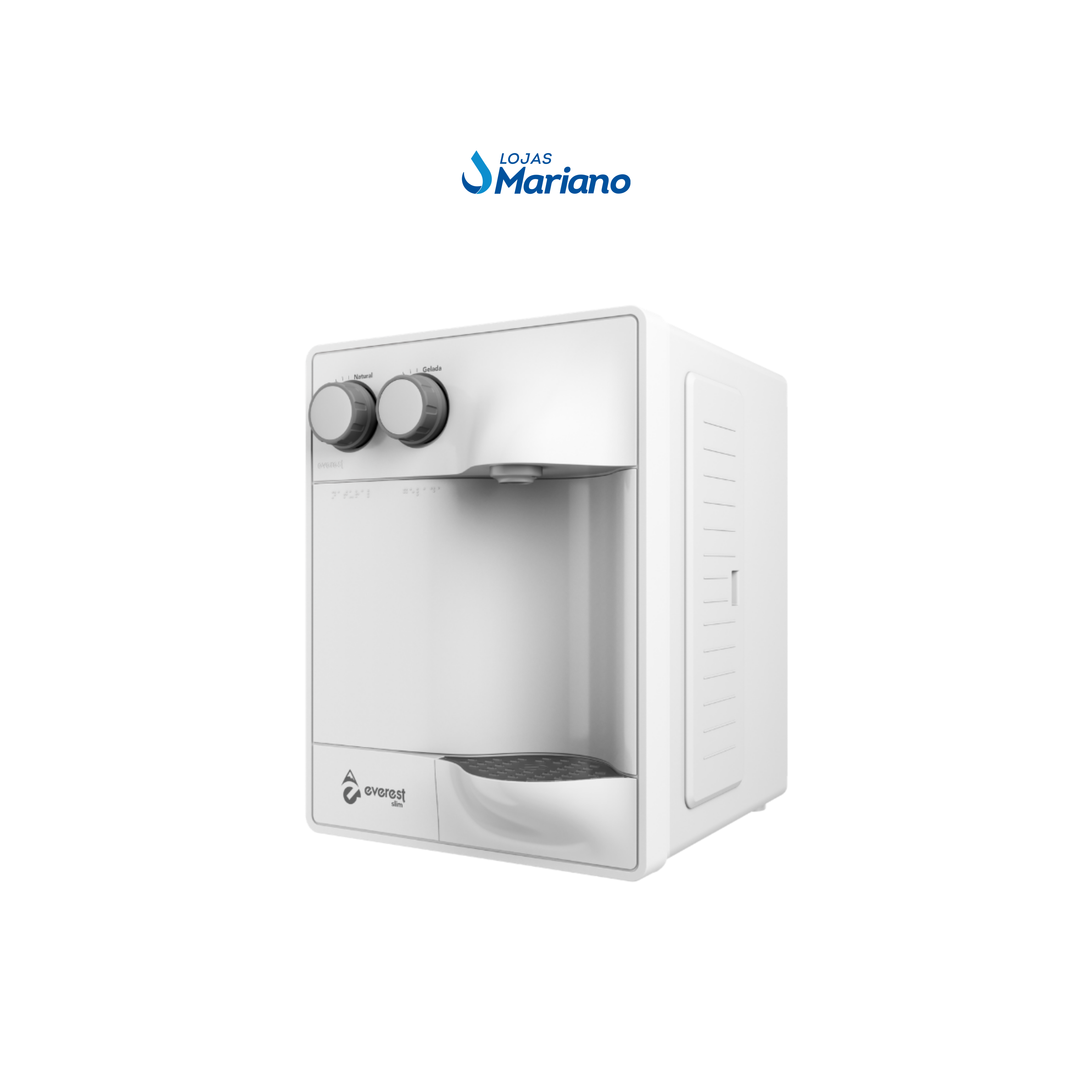 Purificador De Água Everest Slim Branco - Lojas Mariano